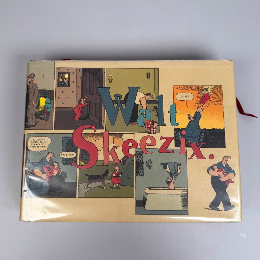 Walt and Skeezix by Frank O. King 1923 1924 Hardcover Book DJ 2016